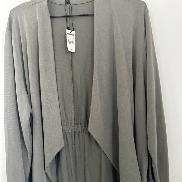 Express Two-Piece Lounge Set | Front Cardigan Jacket (XL) & Drawstring Pants (L) - Picture 1 of 11